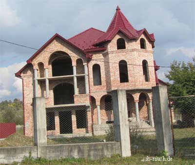 Haus in den Karpaten