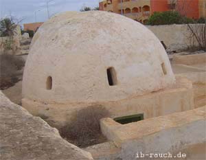 Kuppel-Dach in Tunesien