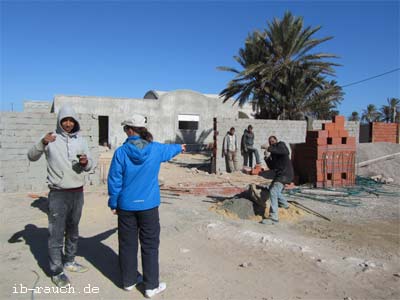 Baustelle auf Djerba