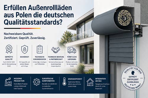 Rollladen aus Polen