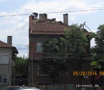 Dacharbeiten in Bulgarien