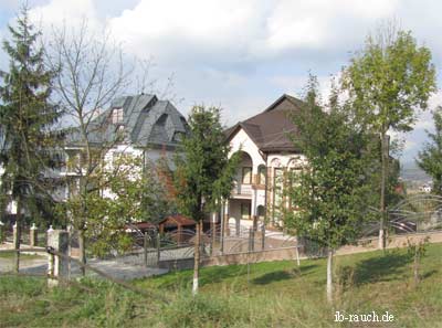Häuser in Transkarpatien