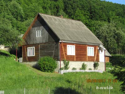 Holzhaus in Rosischka