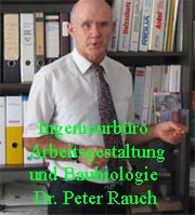 Ingenieurbüro für Arbeitsgestaltung und Baubiologie Peter Rauch